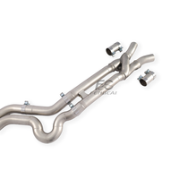 Système d'échappement de course direct usine pour BMW, tube intermédiaire G80 M3 G81 M4 G82 S58 en acier inoxydable 2,5/2,75 pouces, tube en Z, amélioration design GT4