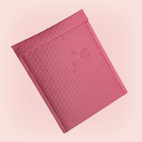 Vente chaude Sacs d'emballage personnalisés Enveloppe rembourrée Sacs à bulles Emballage Sacs de livraison Enveloppe à bulles rose