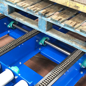 Transportador de cadena multihebra de servicio medio fabricado en fábrica de China, transportadores Rolmaster, correa de goma para industrias de restaurantes - Product Image 6