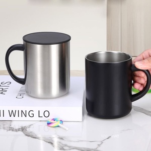 Nouvel Arrivage – Tasses <span class=keywords><strong>à</strong></span> <span class=keywords><strong>Café</strong></span> Isothermes 420 ml en Acier Inoxydable 316 – Vente en Gros – Gobelets pour <span class=keywords><strong>Maison</strong></span> et Bureau - Product Image 3