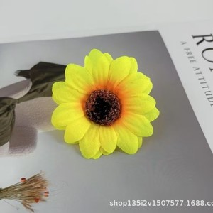 Fleurs artificielles Qiye Tournesol en soie 27cm 18cm 15Acm 15Bcm 13Acm 13Bcm 10cm 7cm Décorations de fêtes Accessoires de photographie - Product Image 4
