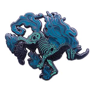 Скользящая металлическая эмалированная булавка - Product Image 5