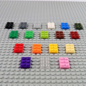 3021 Blocs de construction classiques créatifs BLOCKMOC, plaques 2x3, compatibles MOC, briques en plastique en vrac, pièces et accessoires de rangement, à partir de 6 ans - Product Image 2