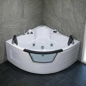 Bañera de Hidromasaje Rectangular Moderna KITE DUO con Control Digital, Acrílica, con Grifo Incluido, para Adultos - Product Image 3