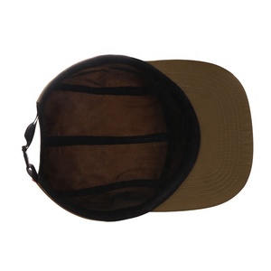 Chất lượng tốt nhất tùy chỉnh vá Logo ngắn vành nylon 5 Bảng điều chỉnh hat <span class=keywords><strong>Snapback</strong></span> mũ cho trẻ em cắm trại - Product Image 4