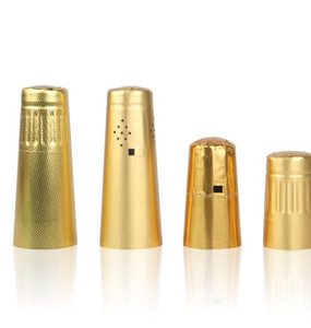 Vente en gros personnalisée de bouchons de bouteilles de <span class=keywords><strong>champagne</strong></span> de luxe, de capsules thermorétractables en aluminium scellées et de bouchons de bouteilles colorés - Product Image 4