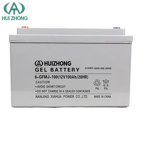 Bảo Trì Miễn Phí Chu Kỳ Sâu Pin Năng Lượng Mặt Trời 12V 100ah <span class=keywords><strong>Gel</strong></span> Pin Cho Biến Tần - Product Image 1