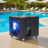 Refroidisseur d'eau Fuerle 1HP, équipement de refroidissement d'eau, générateur de refroidissement d'eau, refroidisseur de bain de glace pour la récupération des athlètes