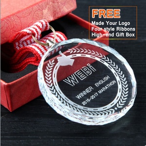 Medallas de Cristal Acrílico Personalizadas al por Mayor para Deportes, Medallones de Honor y Gloria del Fabricante - Product Image 6