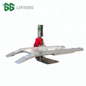 重型单柱汽车升降机，用于车辆储存和维护高级停车设备 - Product Image 6