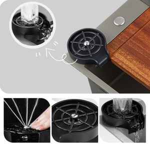 Lave-vaisselle automatique moderne evier de cuisine en acier inoxydable cascade évier de cuisine équipement de cuisine de restaurant - Product Image 6