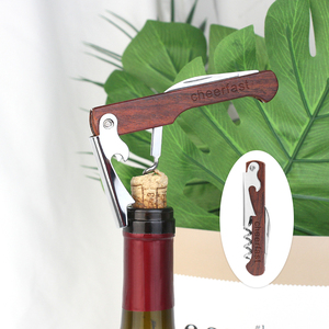 <span class=keywords><strong>Tire</strong></span>-<span class=keywords><strong>bouchon</strong></span> à vin personnalisé avec votre design, ouvre-bouteille exquis avec manche en bois pour les amateurs de vin - Product Image 1
