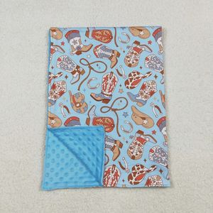 Manta de Seda/Algodón con Estampado de Orugas Verdes para Bebés Recién Nacidos, Uso en Primavera/Verano, 29x43 Pulgadas, Personalizable - Product Image 5