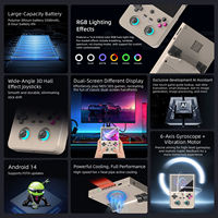 Console de jeu portable Android ANBERNIC RG477V, écran multi-touch de 4,7 pouces, 1280*960, console rétro portable, compatible PS2, PS1, PSP