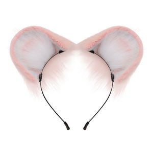 Bandeau en peluche d'oreille d'animal fait à la main de mode moderne oreilles de souris <span class=keywords><strong>accessoires</strong></span> de cheveux - Product Image 2
