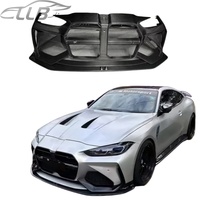 Bumper Depan Serat Karbon Kering Berkualitas Tinggi Gaya AO untuk BMW M3 G80 4-Pintu/M4 G82/G83 2-Pintu 2021+