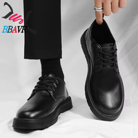 Chaussures en cuir classiques pour hommes style Hong Kong, modèle ZX505, à fermeture auto-agrippante, pour le printemps, l'été et l'automne