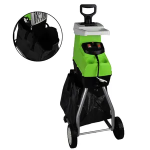 VERTAK Garden Electric 2800W Power Leaf Shredder Quiet Start Tree Cutting Chipper Shredder