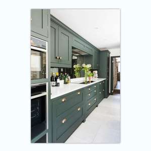 Poignées de meuble murales en bois massif décoratives antiques, accessoires intégrés pour cuisinière avec panier de rangement et dosseret - Product Image 6