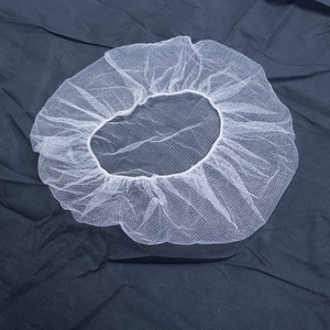 Thực phẩm vẻ đẹp ngành công nghiệp Trắng Nylon dùng một lần lưới tóc Net Head Bìa tóc lưới mũ - Product Image 1