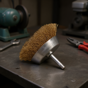 Cepillo de alambre Ttake Cup con vástago de 6 mm de acero inoxidable 6500 Giri Min - Product Image 3