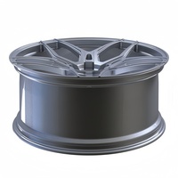 Jantes de voiture en alliage forgé HZH personnalisées en argent, 1 pièce, 18, 19, 20, 21, 22 pouces, pour BMW X5 X6 M5