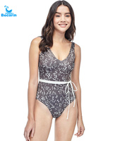 Maillots de bain sexy pour filles Maillot de bain une pièce vidéo pour femmes Bikini sans coutures Vêtements de plage réversibles Vêtements personnalisés des deux côtés