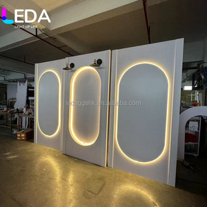 LEDA ODM - Letrero de Bienvenida para Boda de Alta Calidad, Moderno y Novedoso, Fondo Fotográfico LED, Pared Acrílica, Arco Cuadrado para Decoración de Bodas - Product Image 6