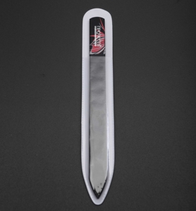 Pháp làm móng tay Tempered Red Blue Purple màu pha lê sơn móng tay Sanding tập tin trong ống - Product Image 2