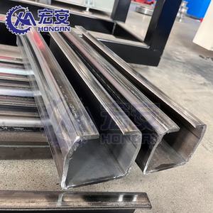 Máquina Formadora de Acero Totalmente Automática HAUAN con Motor y Caja de Cambios para Riel de Puerta Industrial - Hebei 380V, 3 Años de Garantía - Product Image 5