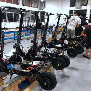 BMX Pro tout-terrain large roue 2400 W 70 Km <span class=keywords><strong>H</strong></span> cyclomoteur Europe double moteur 1200W puissant e-scooter électrique pour adultes - Product Image 3