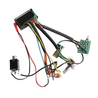 Circuit préampli de guitare passif et actif EQ 2 bandes pour guitares
