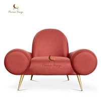 Ensemble de meubles de salon de haute qualité, design unique et confortable, fauteuil de détente avec revêtement en tissu