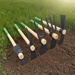 Pala de Acero al Carbono de la Mejor Calidad, Mango de Madera Dura, Diseño de Pico, Recubrimiento Electroforético, 3 Años de Garantía - Product Image 1