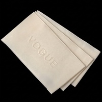 Étiquettes de col personnalisées en damassé, étiquettes tissées en tissu avec pli final, étiquettes nominatives ou logo pour vêtements, étiquettes à coudre sur les cols de vêtements