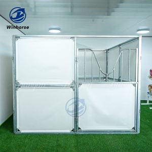 Box Modular Portátil para Cavalos Painéis Leves de Lona de PVC Montagem Rápida para Competições ao Ar Livre - Product Image 6