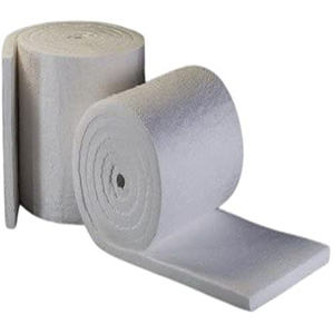 <span class=keywords><strong>Laine</strong></span> de fibre de verre en céramique à haute température de 15mm pour l'isolation phonique de moteur de four et de moteur - Product Image 2