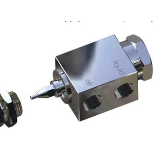 Buse Schlick 970 Forme 0 S4 Orifice 1,0 mm en acier inoxydable pour pistolet de pulvérisation d'air - Product Image 2