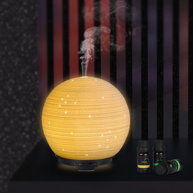 Ceramic Essential Oil Diffuser, Stone Diffusers for Essential Oils, Ultrasonic Aromatherapy Diffusers