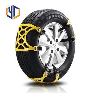 Chaînes à <span class=keywords><strong>neige</strong></span> universelles YIDU pour voitures, pour routes glaçées et enneigées, installation facile, chaînes à <span class=keywords><strong>neige</strong></span> pour pneus de voiture - Product Image 1