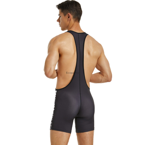 Nouveau Justaucorps <span class=keywords><strong>Homme</strong></span>, Maillot de Lutte, Singlet de Fitness, Gilet Une Pièce, Sous-vêtement de <span class=keywords><strong>Musculation</strong></span>, Combinaison de Bodybuilding - Product Image 5
