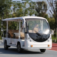 Voiture de tourisme électrique 8-14 places à bon prix en Chine, voiture de tourisme 14 passagers, mini bus de tourisme électrique de haute qualité