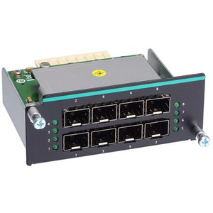 Conmutador Ethernet Modular Moxa IM-6700A-8SFP de 8 Puertos RJ45 IEEE 802.3, Conmutador Industrial para Empresas - Product Image 1