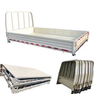 Corps professionnel de <span class=keywords><strong>camion</strong></span> à <span class=keywords><strong>benne</strong></span> basculante d'OEM/boîte de lit de <span class=keywords><strong>camion</strong></span> <span class=keywords><strong>camion</strong></span> léger lourd FAW acier inoxydable, boîte de lit de <span class=keywords><strong>plateau</strong></span> personnalisée en acier froid - Product Image 1