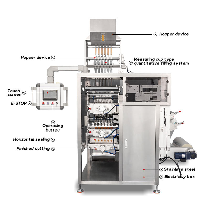 Teabag Making Machine Automatic Coffee Teabag Tea Sachet Packing Machine / Tea Bag Making ...