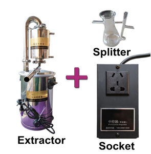 Équipement de distillation distillateur d'huile essentielle en acier inoxydable/huiles de rose machine d'extraction d'huile de graines de grenade - Product Image 4