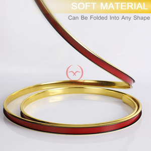 <span class=keywords><strong>Bande</strong></span> de garniture décorative en PVC en forme de U, chromée, dorée et argentée, pour canapé, en gros, <span class=keywords><strong>3M</strong></span> - Product Image 6