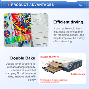 FCOLOR Horno secador DTF de doble capa Nuevo Multifuncional <span class=keywords><strong>A3</strong></span> Impresión Líder Fabricación de pigmentos Curado - Product Image 5