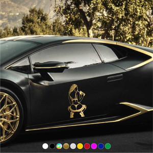 Beber atractivo chica coche pegatinas impermeable vinilo calcomanía coche estilo parabrisas trasero pegatina patrón decorativo - Product Image 2