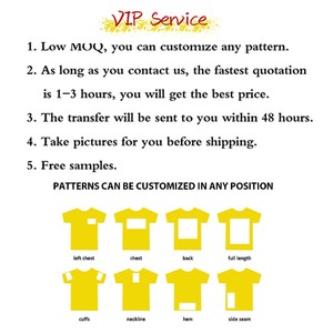 Conceptions de transfert de chaleur personnalisées en usine Vinlys presse à chaud autocollant sérigraphié Dtf transferts conceptions pour T-shirts - Product Image 3